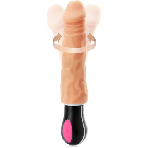 VIBRATOR ROTATIV 12 SEX PROGRAME, PIELE CIBERNETICĂ  - 71956577