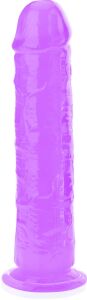 GEL DILDO GEL DILDO 18 cm PENIS VAGINAL SAU ANAL PE O VENTUZĂ - 74682821