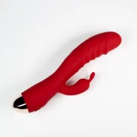 Vibrator iepuraș cu funcție de încălzire, 101 opțiuni - 77997751 - 2