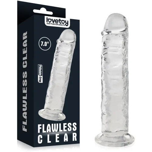 PENIS ARTIFICIAL FLEXIBIL DILDO GEL FLEXIBIL PE O VENTUZĂ DE ASPIRAȚIE - 74192211