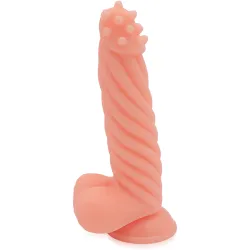 Dildo cu proeminențe care stimulează penisul mare 21 cm - 74632779