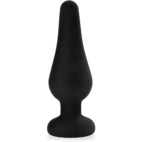 PLUG ANAL DIN SILICON SUBȚIRE XL PLUG MARE PE SUPORT - 78752751