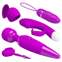 Set de 4 piese de gadgeturi erotice pentru femei - 72308311 - 9