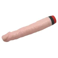 Vibrator clasic realist penis cu vibrație fluidă 22 cm - 79141754 - 3