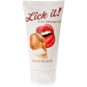 LICK IT CHOCOLATE 50 ml GEL DE MASAJ AROMATIC PENTRU TOT CORPUL CU CIOCOLATĂ - 75637333