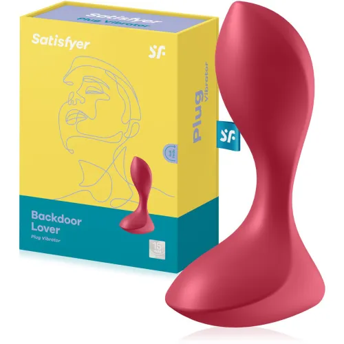 Satisfyer backdoor lover - vibrator anal plug care vibrează 12 funcții - 73037326