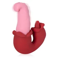Stimulator dublu cu mișcare de rotație și vibrații pentru femei 100 funcții - 73759046 - 4