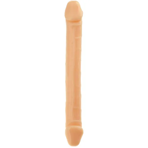 Dildo gelatinos dublu penis pentru două persoane - 71589411