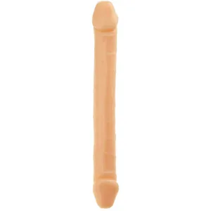 Dildo gelatinos dublu penis pentru două persoane - 71589411