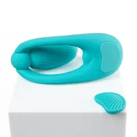 Vibrator fără mâini cu telecomandă wireless, 10 moduri - 77940770 - 4