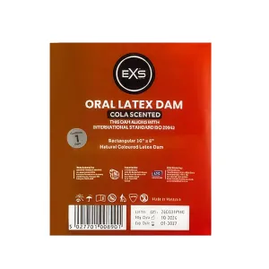 EXS Prezervativ oral din latex cu aromă de cola - 77617468