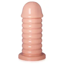 Dildo gros 6,5 cm diametru, culoare pielii, anal plug XXL - 79555587