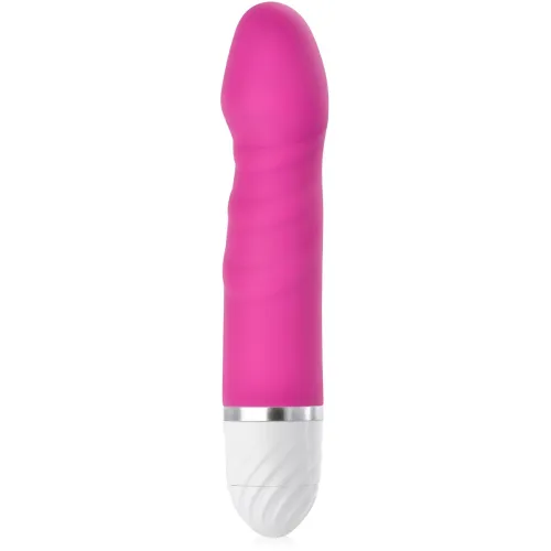 VIBRATOR DE SILICON G-SPOT CU STRIAȚII – 79307721