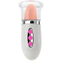 ASPIRATOR VIBRATOR PENTRU SFÂRCURI ȘI LIMBĂ MASAJ CLITORIDIAN PENTRU ORGASME UMEDE - 79646182 - 5