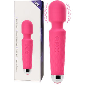 VIBRATOR PUTERNIC DE SILICON CU BAGHETĂ DE MASAJ CLITORIDIAN - 160 DE COMBINAȚII DE MÂNGÂIERI - 77359392