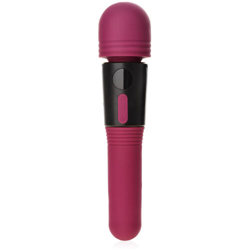 VIBRATOR ÎNCĂLZIT LA 42 °C WAND MASEUR CU DOUĂ FEȚE PENTRU PENETRARE ȘI MASAJ - 74195148