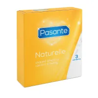 Prezervative clasice Pasante Naturelle cu rezervor 3 buc - 74016489 - 2