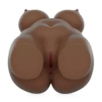 Masturbator masculin realist din bronz păpușă sexuală mică plus size - 70198680 - 3