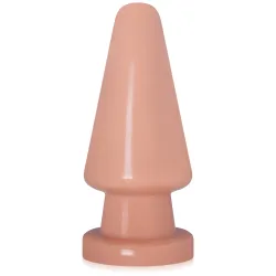 Butt plug anal de 16,5 cm din gel corporal cu o ventuză puternică - 78548493