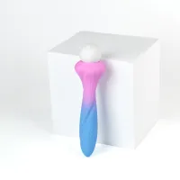 Mini vibrator wand 2 în 1 cu 10 moduri - 70775948 - 2