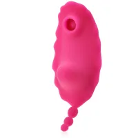 Vibrator pentru chiloți cu sucțiune și vibrații, control prin aplicație, 9 funcții - 70095280 - 2