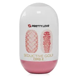 Masturbator cu gel flexibil cu bile pentru bărbați 9 cm - 77780088
