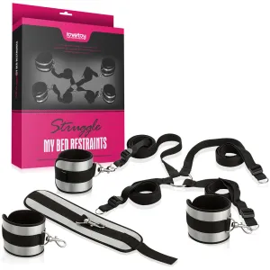 SET PENTRU IMOBILIZAREA MÂINILOR ȘI PICIOARELOR FETYSZ BONDAGE BDSM SM - 58623081