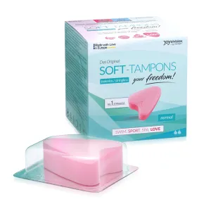 Bureți menstruali pentru utilizare în timpul sexului SOFT TAMPONS 3 buc - 72014322