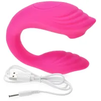 VIBRATOR DE MASAJ CU ASPIRAȚIE-VIBRATOR CU DOUĂ MOTOARE PENTRU CUPLURI, PENTRU SEX - 10 FUNCȚII + TELECOMANDĂ - 78462069 - 3