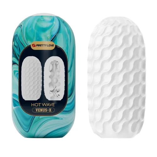 Masturbator flexibil pentru bărbați cu protuberanțe 13 cm - 70280321