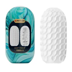 Masturbator flexibil pentru bărbați cu protuberanțe 13 cm - 70280321