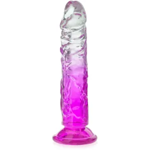 GEL ELASTIC DILDO 17 cm PENIS ARTIFICIAL BICOLOR - 74096908