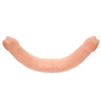 Dildo dublu realist cu schelet intern 38 cm - 73256620 - 5