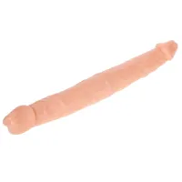 Dildo dublu realist cu schelet intern 38 cm - 73256620 - 2