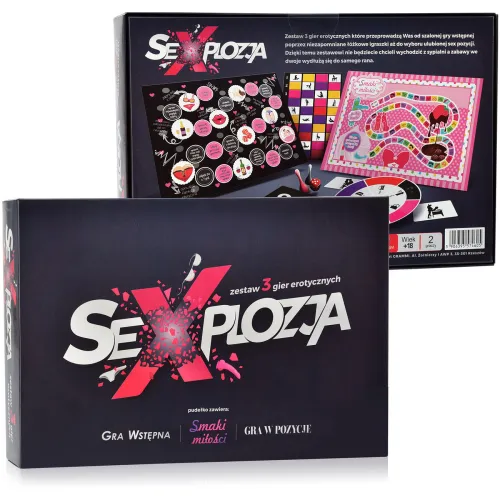 Sexployia - set 3 jocuri erotice 18+ - preludiu, aromele iubirii, jocul pozițiilor - 71957567