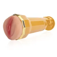 Vagină artificială realistă Tara cu ventuză reglabilă și vibrații - 73074365 - 2