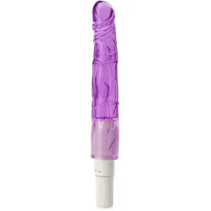 VIBRATOR SUBTIL DIN GEL PENTRU VAGIN ȘI ANUS  - 77372688