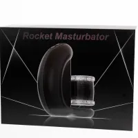 Masturbator automat pentru bărbați Rocket cu 10 moduri - 73556646 - 3