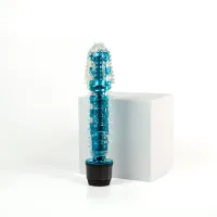 Vibrator gel cu țepi de masaj 18 cm - 72007200 - 2
