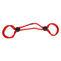 Frânghie roșie din bumbac pentru bondage BDSM pentru începători - 75449209 - 3