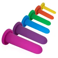Set de 6 dilatatoare colorate pentru femei pentru antrenament Kegel - 79333084 - 2