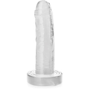 DILDO CU GEL PE UN PENIS DREPT CU VENTUZĂ PENTRU MÂNGÂIERE VAGINALĂ ȘI ANUS - 77133594