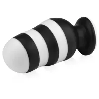 Buton anal din silicon mare pe o ventuză puternică 8,2 cm - 79703586 - 5