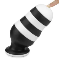 Buton anal din silicon mare pe o ventuză puternică 8,2 cm - 79703586 - 8