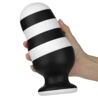 Buton anal din silicon mare pe o ventuză puternică 8,2 cm - 79703586 - 9