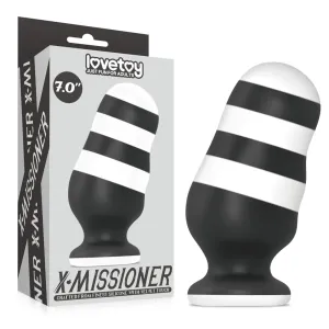 Buton anal din silicon mare pe o ventuză puternică 8,2 cm - 79703586