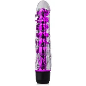 VIBRATOR CU MAȘON MOALE DIN GEL ÎN FORMĂ DE PENIS - FFL 02006F