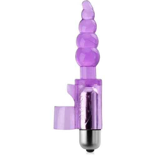 VIBRATOR CU INEL PE DEGET PENTRU MASTURBAREA ANALĂ ȘI VAGINALĂ - 69587894