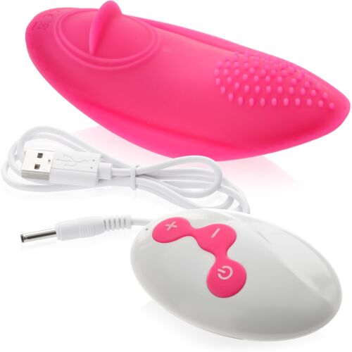 VIBRATOR DE CHILOȚI VIBRATOR CLITORIDIAN 10 FUNCȚII TELECOMANDĂ - 71581278