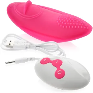 VIBRATOR DE CHILOȚI VIBRATOR CLITORIDIAN 10 FUNCȚII TELECOMANDĂ - 71581278